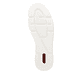 Braune Rieker Damen Sneaker Low N5906-24 mit einer Schnürung. Schuh Laufsohle.