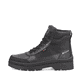 Schwarze Rieker Herren Schnürstiefel U0270-00 mit wasserabweisender TEX-Membran. Schuh Außenseite.