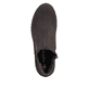 Dunkelbraune Rieker Damen Chelsea Boots X5772-25 mit einem Reißverschluss. Schuh von oben.