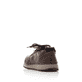Baskets basses Rieker marron pour homme B9011-25 en cuir lisse. Chaussure vue de dessus.