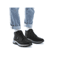Schwarze Rieker Herren Schnürstiefel 11030-00 mit wasserabweisender TEX-Membran. Schuh am Fuß.