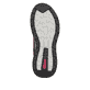 Baskets basses Rieker rouges pour hommes 06103-35 avec membrane RiekerTEX. Semelle extérieure de la chaussure.