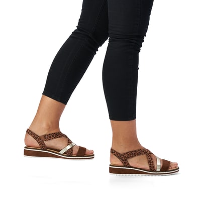 Rieker Femme Sandales compensées