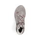 
Mondgraue Rieker Damen Schnürstiefel 51544-64 mit einer schockabsorbierenden Sohle. Schuh von oben