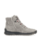 Mondgraue Rieker Damen Schnürstiefel 51544-64 mit einer schockabsorbierenden Sohle. Schuh Innenseite