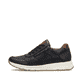 Blaue Rieker Herren Sneaker Low B0701-14 mit Reißverschluss sowie Komfortweite G. Schuh Außenseite.