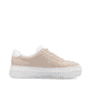 Rosane Rieker Damen Sneaker Low M1910-31 mit einer Schnürung. Schuh Innenseite.