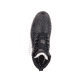 
Nachtschwarze Rieker Herren Schnürstiefel 39440-00 mit Schnürung und Reißverschluss. Schuh von oben