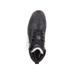 
Nachtschwarze Rieker Herren Schnürstiefel 39440-00 mit Schnürung und Reißverschluss. Schuh von oben