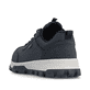 Dunkelblaue Rieker Herren Schnürschuhe 35503-15 mit der Komfortweite G. Schuh von hinten.