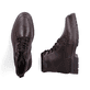 Braune Rieker Herren Schnürstiefel F2710-26 aus Glattleder. Schuh von oben, liegend.