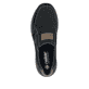 Blaugraue Rieker Herren Sneaker Low B7613-14 mit einer schockabsorbierenden Sohle. Schuh Innenseite