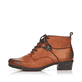 
Karamellbraune Rieker Damen Stiefeletten Y0742-24 mit Schnürung und Reißverschluss. Schuh Außenseite