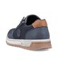 
Marineblaue Rieker Herren Sneaker Low 37029-14 mit einer robusten Profilsohle. Schuh von hinten