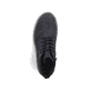 Schwarze Rieker Herren Schnürstiefel 39831-00 aus Rauleder. Schuh von oben.