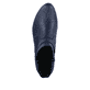 
Schieferblaue Rieker Damen Stiefeletten Y0775-14 mit Reißverschluss sowie Blockabsatz. Schuh von oben