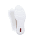 Beige Rieker Damen Slipper N4245-60 mit einem Gummizug. Schuh Laufsohle.