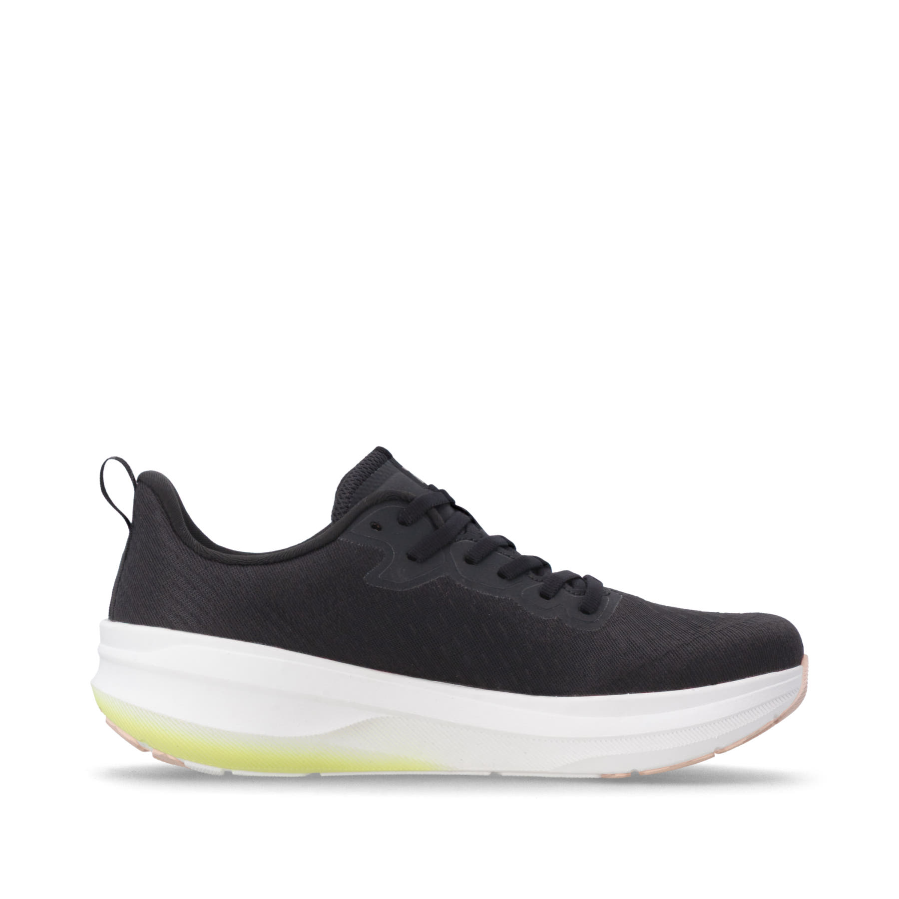 Schwarze Rieker Sport Damen Sneaker Low W4301-00. Schuh Innenseite.