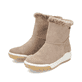 Asphaltschwarze Rieker Damen Hochschaftstiefel Y4760-00 mit einer leichten Sohle. Schuh Innenseite