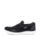 Blaue Rieker Herren Slipper B6651-14 mit flexibler und ultra leichter Sohle. Schuh Außenseite.