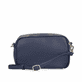 Rieker Damen Handtasche H1005-14 in Pazifikblau aus Kunstleder mit Reißverschluss. Handtasche getragen.