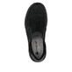 
Tiefschwarze Rieker Herren Slipper B9062-00 mit einer schockabsorbierenden Sohle. Schuh von oben