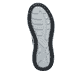 Dunkelblau-schwarze Rieker Herren Schnürstiefel 06003-14 mit Reißverschluss. Schuh Laufsohle.