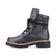
Königsblaue Rieker Damen Biker Boots 72621-14 mit Schnürung und Reißverschluss. Schuh Außenseite