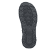 Schwarze Rieker Damen Slipper 44569-00 mit Rieker Air Sohlenfenster. Schuh Laufsohle.