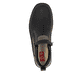 
Asphaltschwarze Rieker Herren Kurzstiefel 05357-00 mit einer leichten Sohle. Schuh von oben