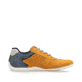 Gelbe Rieker Herren Schnürschuhe 07506-68, Barfußschuhe mit Komfortweite G 1/2. Schuh Innenseite.
