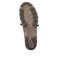 
Tiefschwarze Rieker Damen Kurzstiefel Z0070-00 mit einer robusten Profilsohle. Schuh seitlich schräg