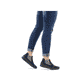 Asphaltschwarze Rieker Damen Chelsea Boots 51592-00 mit einer leichten Sohle. Schuh Innenseite