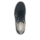 Weiße Rieker Damen Sneaker Low M5509-80 mit strapazierfähiger Sohle. Schuh Außenseite gespiegelt.