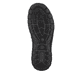 Schwarze Rieker Herren Slipper 03651-00 aus Glattleder. Schuh Laufsohle.