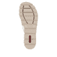 Beige vegane Rieker Damen Pantoletten 68092-62 mit einer extra weichen Decksohle. Schuh Laufsohle.