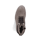 Graue Rieker Herren Schnürstiefel 33420-64 aus Rauleder. Schuh von oben.