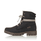
Ozeanblaue Rieker Damen Schnürstiefel 78550-14 mit Schnürung und Reißverschluss. Schuh Außenseite