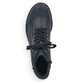 
Ozeanblaue Rieker Damen Schnürstiefel 71242-15 mit Schnürung und Reißverschluss. Schuh von oben