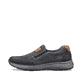 Blaugraue Rieker Herren Sneaker Low B7613-14 mit einer schockabsorbierenden Sohle. Schuh Innenseite