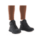 Pazifikblaue Rieker Damen Clogs M5090-14 mit ultra leichter und flexibler Sohle. Schuh Außenseite gespiegelt.