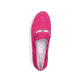 Rosane Rieker Damen Loafer 45301-31 mit Elastikeinsatz sowie dekorativem Element. Schuh von oben.