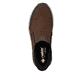 Mocassins Rieker marron pour homme 11551-22 en cuir suédé. Semelle extérieure de la chaussure.