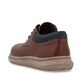 Braune Rieker Herren Schnürschuhe 10406-24 mit der Extraweite H. Schuh von hinten.