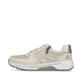 Beige Rieker Damen Sneaker Low 53101-60 mit Reißverschluss sowie Extraweite H. Schuh Außenseite.