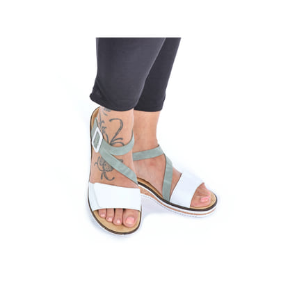 Rieker Femme Sandales compensées