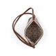 Rieker Handtasche H1510-60 in Beige mit Reißverschluss und kleinen Innenfächern. Geöffnet.