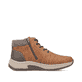 Braune Rieker Herren Schnürstiefel 11030-25 mit wasserabweisender TEX-Membran. Schuh Innenseite.