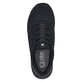 Schwarze Rieker Damen Slipper 40405-00 mit super leichter und flexibler Sohle. Schuh von oben.