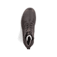 
Dunkelbraune Rieker Herren Schnürstiefel 38842-25 mit einer robusten Profilsohle. Schuh von oben